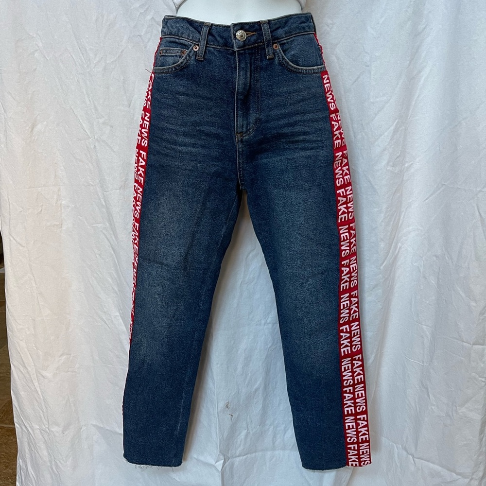 Topshop Denim Skinny Jeans Fake News